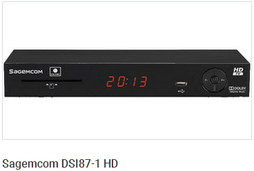 Цифровой ресивер-приставка Sagemcom DSI87-1 HD