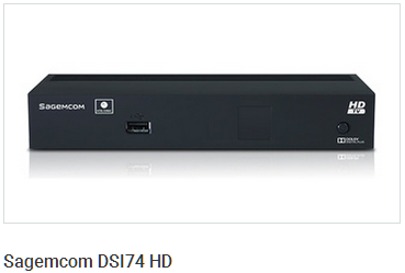 Цифровой приёмник Sagemcom DSI74 HD